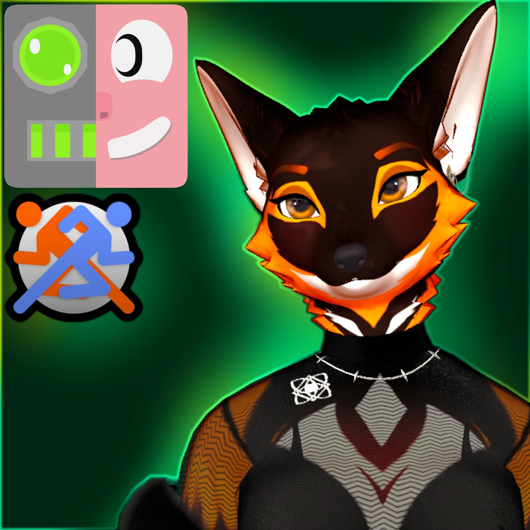 Maned Wolf Lady » VRModels - 3D Models for VR / AR and CG projects1